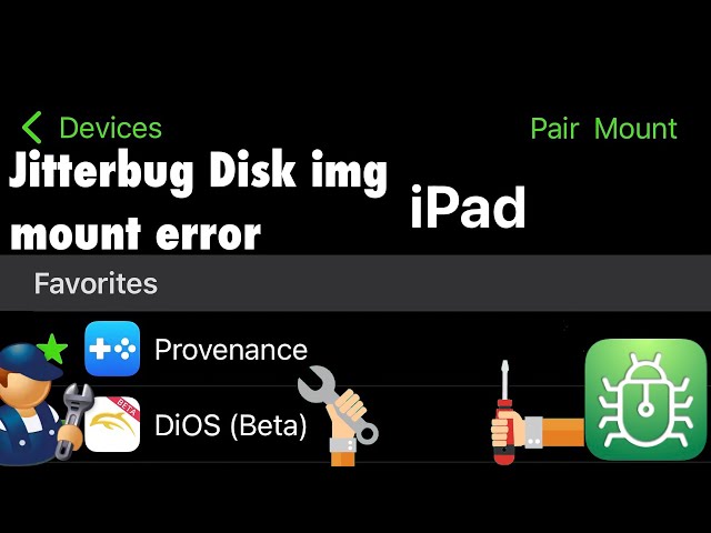 How to fix Jitterbug Developer IMG error