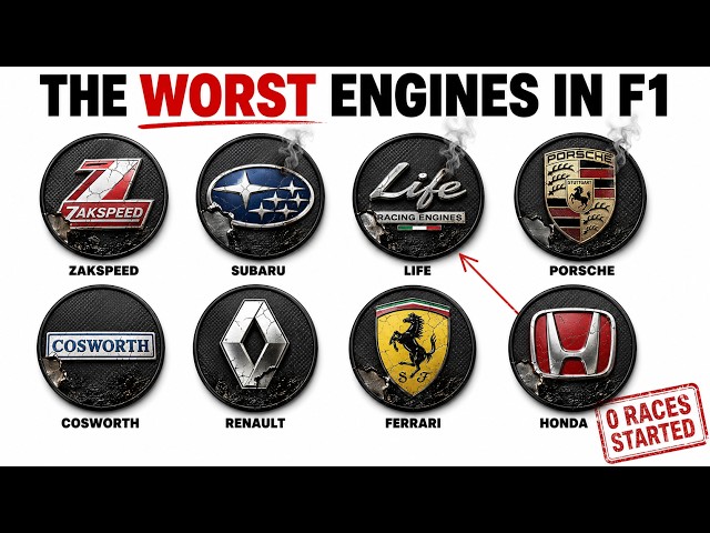 Every Engine Manufacturer Humiliated by F1 (One Was 30 Seconds Off the Pace)
