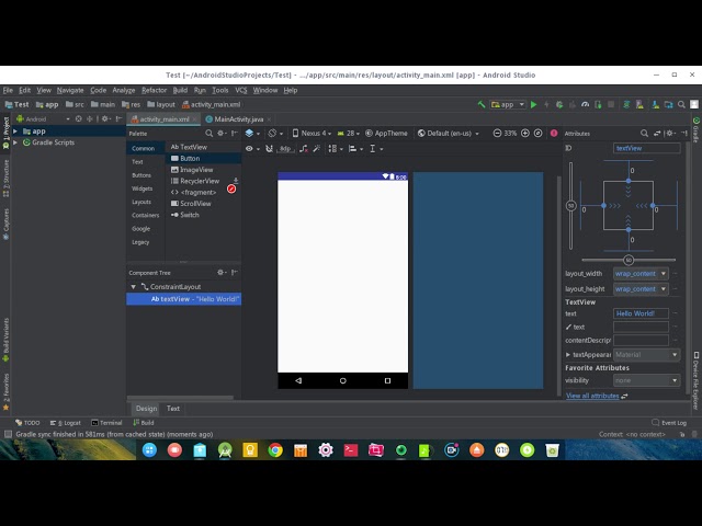 Views not showing on activity_main Android Studio (Solved)