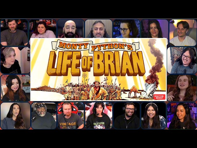 MONTY PYTHON LIFE OF BRIAN (1979) REACTION MASHUP