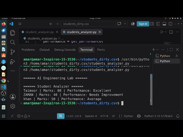 Python Lists, Dictionaries & Loops | Building My AI Engineering Project #2