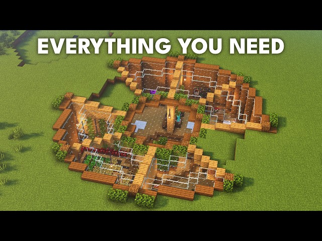 Minecraft: Ultimate Underground House Tutorial | How to Build