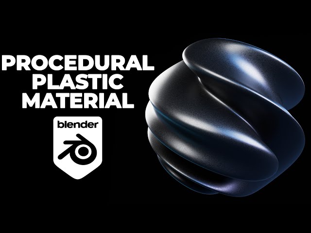 Plastic material in Blender