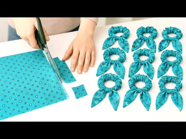 You won’t believe it! I made 50 pairs and SOLD everything.Genius DIY idea With leftover Fabric.