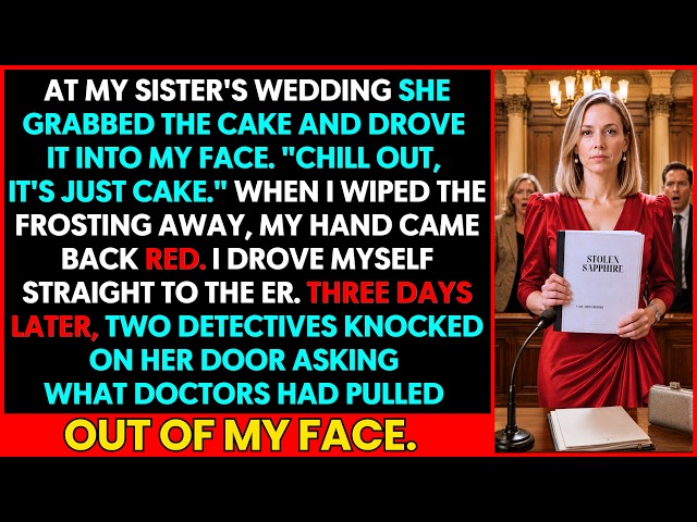 At My Sister's Wedding, She Shoved Cake Into My Face—What the ER Found Sent Police to Her Door