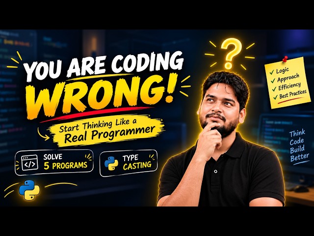 How to Program | Are you using Type Casting correctly? | Python tutorial
