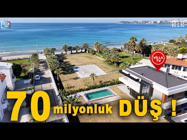 Denize Sıfır Müstakil Özel Havuzlu Lüks Villa Ev Turu/ Kuşadası Satılık Villalar- Property Kusadasi