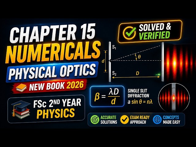 Chapter 15 Physical Optics Numericals: Formulas & Calculation Tips