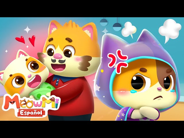 Por Qué Papás No Me Aman? | Canciones Infantiles | MeowMi Family Show Español🐱