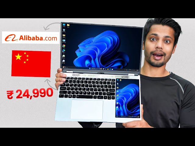 I Bought Dual Display Laptop From Alibaba.com China - ₹25000! Only