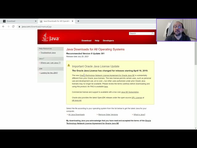 Solving "Cannot find Java 1.8 or higher" Gephi Error