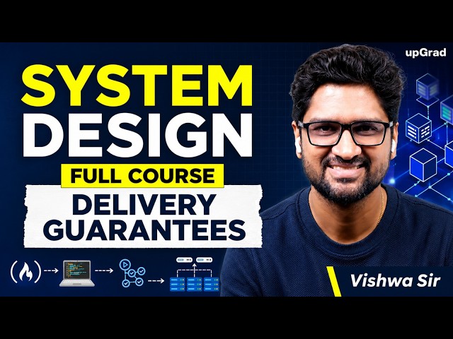 System Design Masterclass: Messaging Queues & Delivery Guarantees | Vishwa Sir