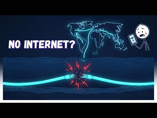 What If Every Undersea Internet Cable Were Cut?