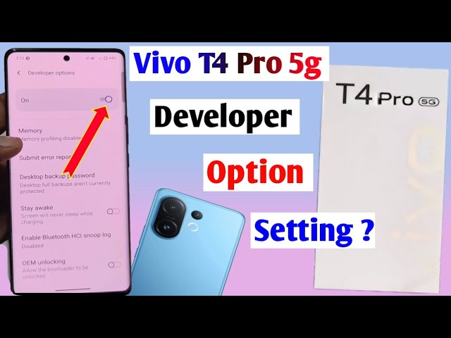 Vivo t4 pro 5g developer option setting l how to turn on vivo t4 pro developer option setting l