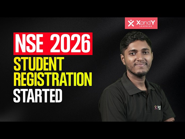 NSE 2026-ന് എങ്ങനെ അപേക്ഷിക്കാം? | National Standard Examination Form Filling Process Live