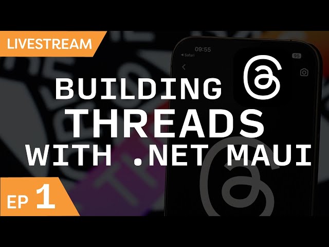 🔴 Recreating Threads App with .NET MAUI & NEW VS Code Extension!