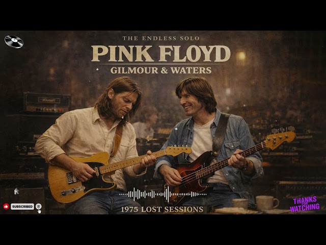 Pink Floyd & David Gilmour 🎸 The Endless Solo (1975 Lost Sessions) | Psychedelic – Inspired Tribute