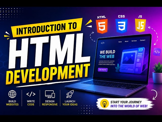 Introduction to HTML | Learn HTML for Beginners | Web Development Course | --- Lecture_01