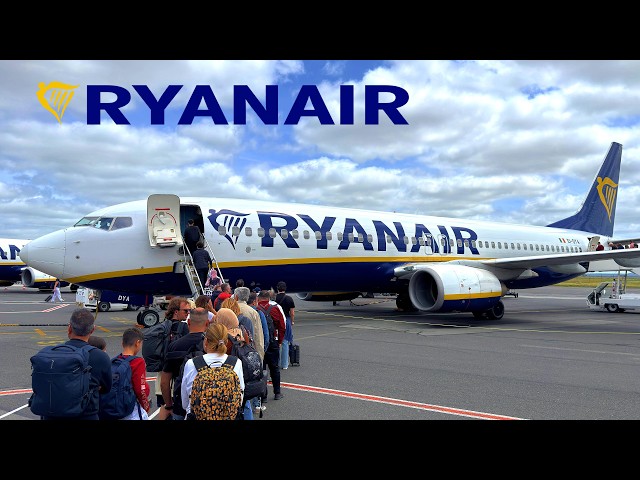 🇫🇷 Paris - Catania 🇮🇹  Ryanair Boeing 737  [FULL FLIGHT REPORT]  First time with Ryanair ! (Sicily)