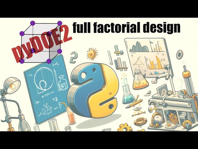 How to create a full factorial design plan with python