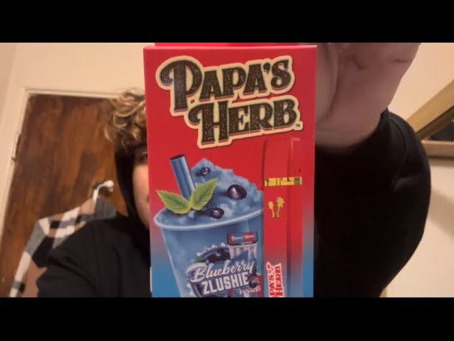 Trying Papa’s Herbs Disposable (Blueberry Zlushie)