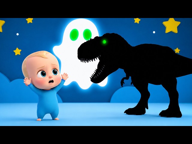 Monster in the Dark | Don't Be Afraid Of Monsters | Lala Loops Kids Songs & Nursery Rhymes