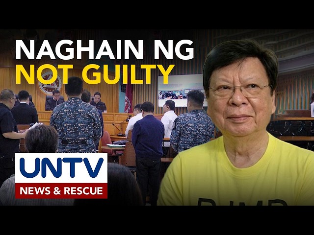 Sen. Marcoleta, naghain ng not guilty plea sa kasong plunder at paglabag sa P.D. No. 46