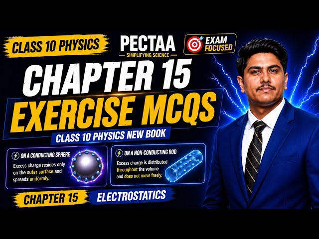 Chapter 15 Exercise MCQs | Class 10 Physics New Book | PECTAA 