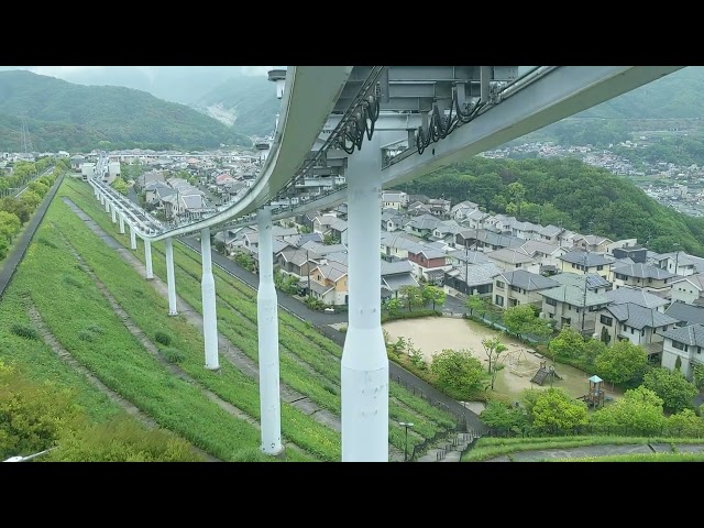 スカイレール前面展望 (20230514)