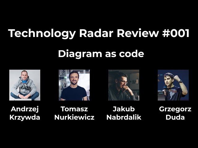 Diagrams as code - Technology Radar Review #001