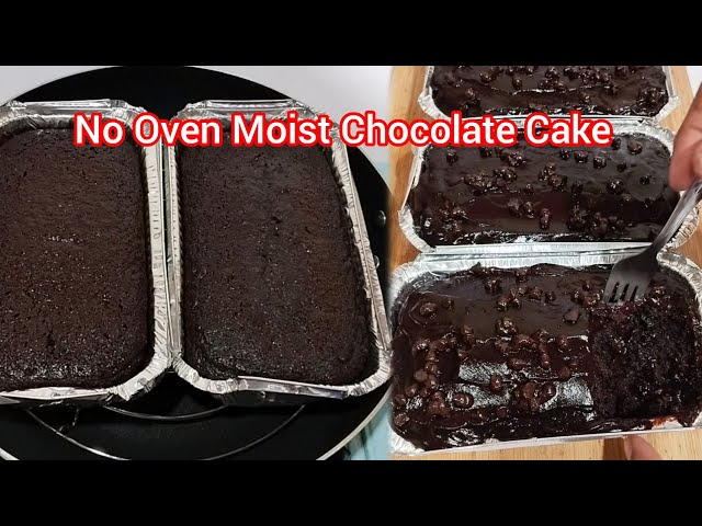 No Oven Moist Chocolate Cake Recipe Sa Kawali Without Oven Chocolate Moist Cake Easy Recipe