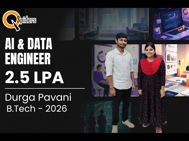 My Placement Journey at Qspiders | Hyderabad JNTU