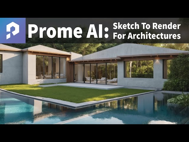 AI Architectural Rendering In PromeAI: Sketch To Render!