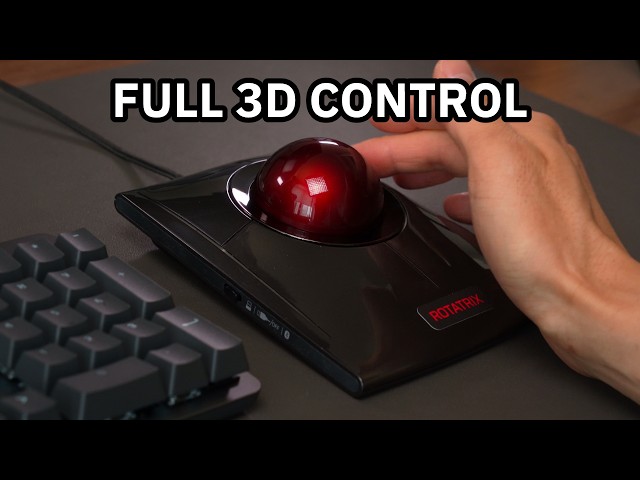 The most intuitive 3D controller for Blender: A 3-axis trackball