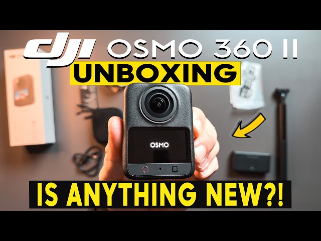 DJI Osmo 360 II UNBOXING - MÍRALO ANTES DE COMPRAR