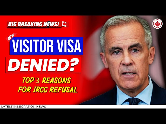 Visitor Visa Denied? Top 3 Reasons for IRCC Refusal & How to Re-Apply Successfully in 2026 | IRCC