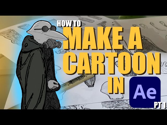 How to Make a Cartoon in After Effects (pt 1) -  Character Animation