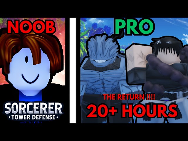 I Spent 20+ HOURS Obtaining SPECIAL GRADES In Sorcerer Tower Defense Noob To Pro (Part 5)
