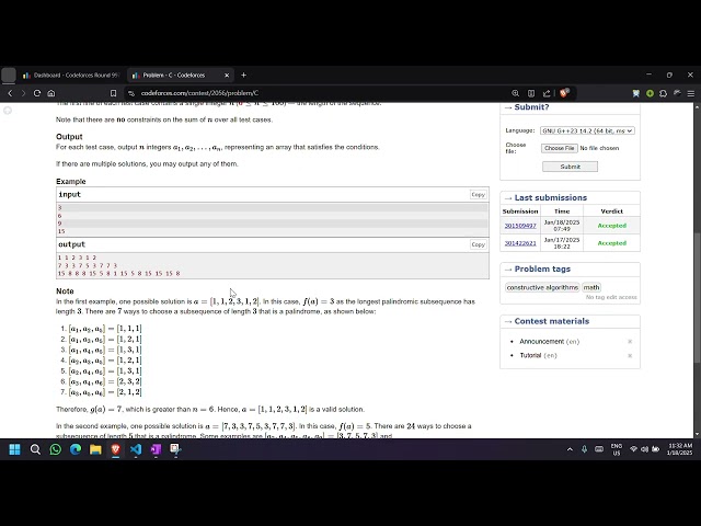 Problem C | Find the Permutation | Codeforces Round 997 (Div. 2)