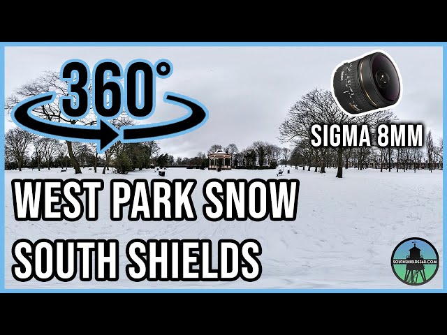 360 Photography Sigma 8mm Fisheye - West Park Snow, South Shields | 360 Video