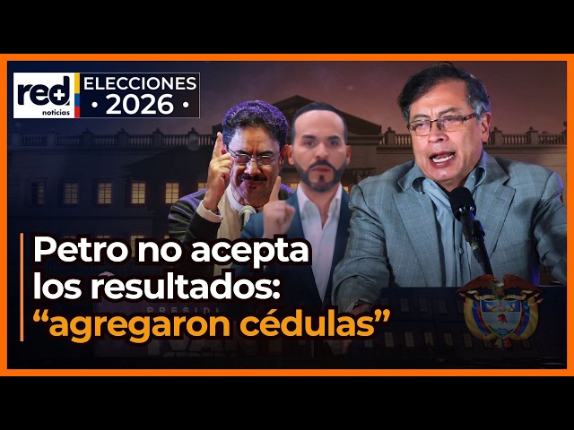 President Gustavo Petro DISREGARDS the election results in Colombia: SERIOUS ALLEGATION