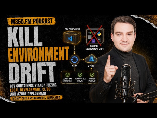 Dev Containers In CI/CD: How To Fix Environment Drift, Speed Up Onboarding & Ship Reliable Azure ...