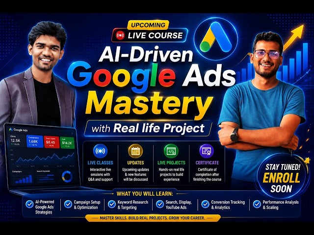 কিভাবে শুধু Google Ads  শিখেই মার্কেটপ্লেসে কাজ করবেন ?
