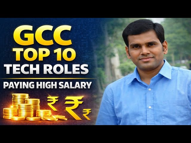 Top 10 High Paying Tech Jobs in GCC | GCC Tech Roles with Massive Salaries (2026 & Beyond)