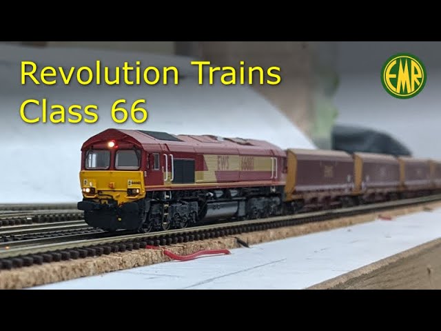 Revolution Trains Class 66 in N gauge [0056]