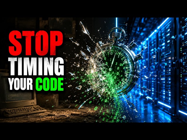Stop Measuring Code in Seconds. Do This Instead.
