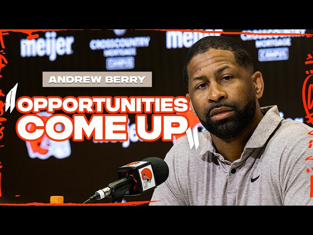 Andrew Berry Press Conference | June 2nd, 2026