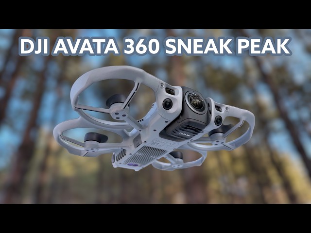 Avance del DJI Avata 360: ¡Esto será un gran éxito!