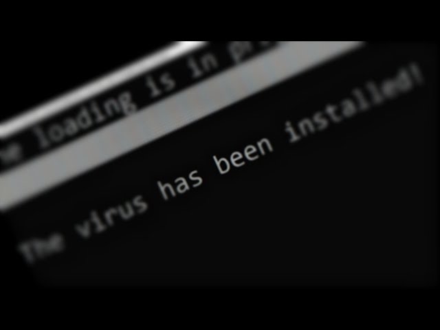 C programmer: I downloaded a virus to my computer! (Loading line)