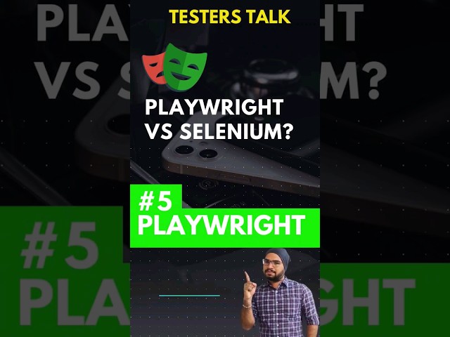#5 Playwright Vs Selenium Automation | Playwright Tutorial #playwright #testing #e2e